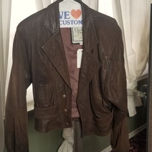 Christian dior leather jacket